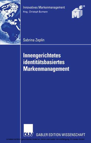 Innengerichtetes identitätsbasiertes Markenmanagement main product photo