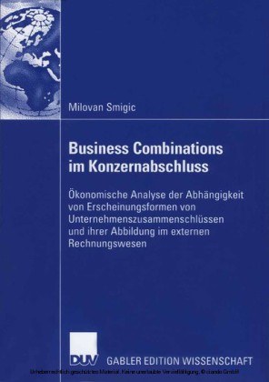 Business Combinations im Konzernabschluss