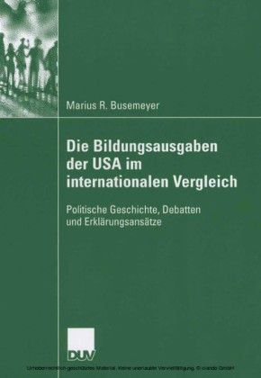 Die Bildungsausgaben der USA im internationalen Vergleich