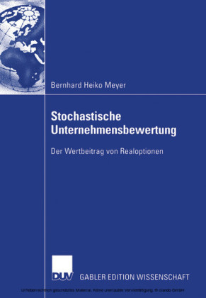 Stochastische Unternehmensbewertung
