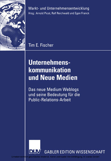 Unternehmenskommunikation und Neue Medien main product photo