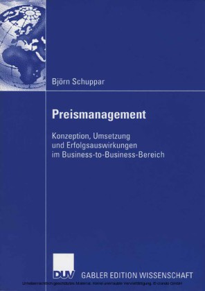 Preismanagement