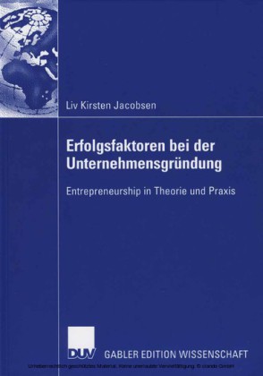 Erfolgsfaktoren bei der Unternehmensgründung