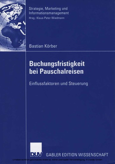 Buchungsfristigkeit bei Pauschalreisen main product photo