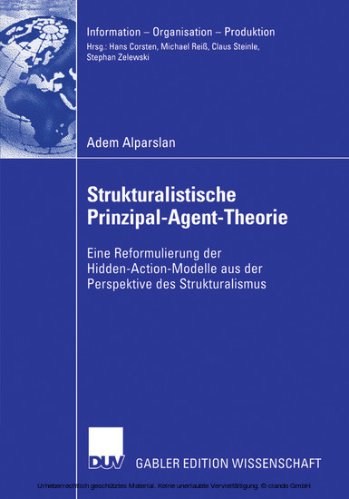 Strukturalistische Prinzipal-Agent-Theorie main product photo
