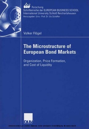 The Microstructure of European Bond Markets