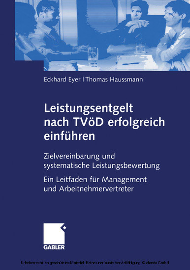 Leistungsentgelt nach TVÖD erfolgreich einführen main product photo