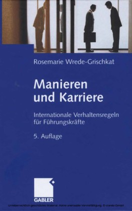 Manieren und Karriere