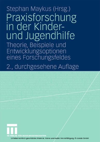 Praxisforschung in der Kinder- und Jugendhilfe main product photo