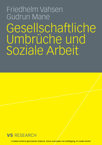 Gesellschaftliche Umbrüche und Soziale Arbeit main product photo