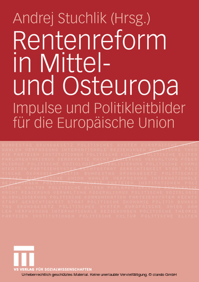 Rentenreform in Mittel- und Osteuropa main product photo