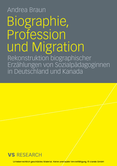 Biographie, Profession und Migration main product photo