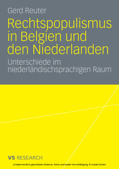 Rechtspopulismus in Belgien und den Niederlanden main product photo