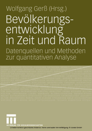 Bevölkerungsentwicklung in Zeit und Raum