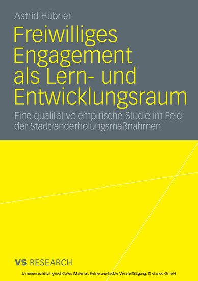 Freiwilliges Engagement als Lern- und Entwicklungsraum main product photo