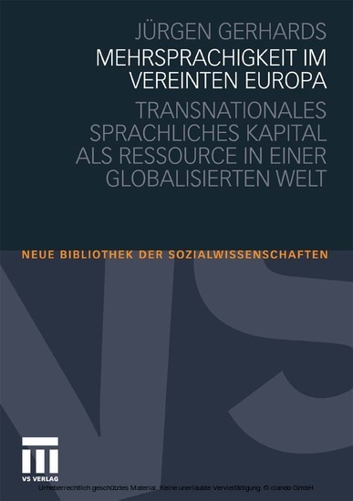 Mehrsprachigkeit im vereinten Europa main product photo