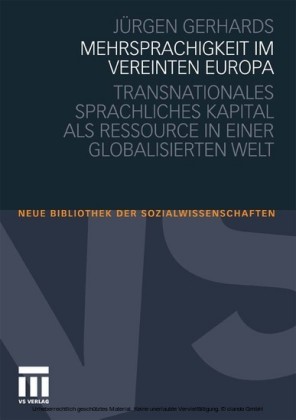 Mehrsprachigkeit im vereinten Europa