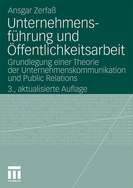 Unternehmensführung und Öffentlichkeitsarbeit main product photo