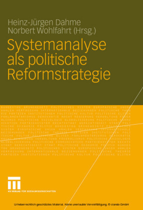 Systemanalyse als politische Reformstrategie