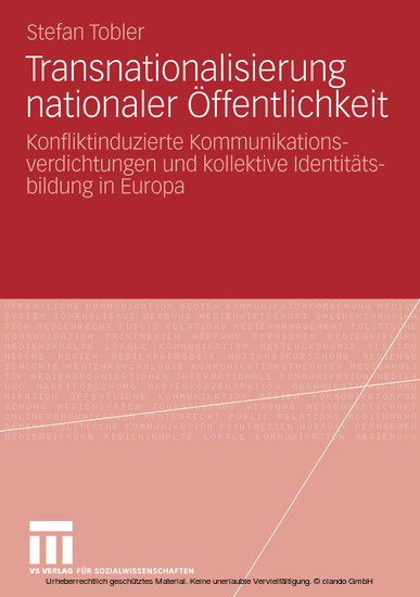 Transnationalisierung nationaler Öffentlichkeit main product photo
