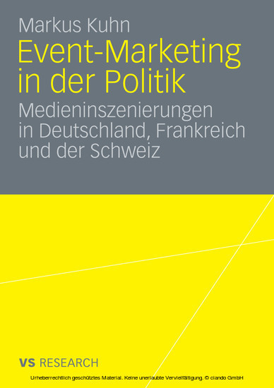 Event-Marketing in der Politik main product photo