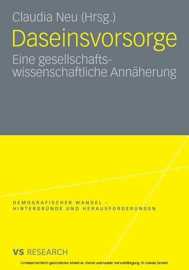 Daseinsvorsorge main product photo