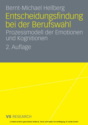 Entscheidungsfindung bei der Berufswahl