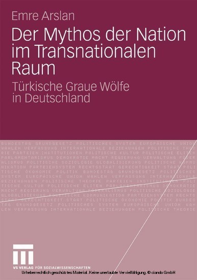 Der Mythos der Nation im Transnationalen Raum main product photo