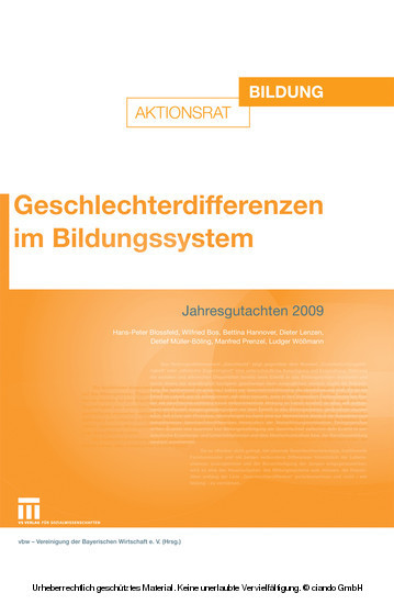Geschlechterdifferenzen im Bildungssystem main product photo