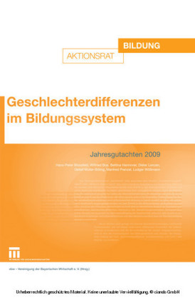 Geschlechterdifferenzen im Bildungssystem
