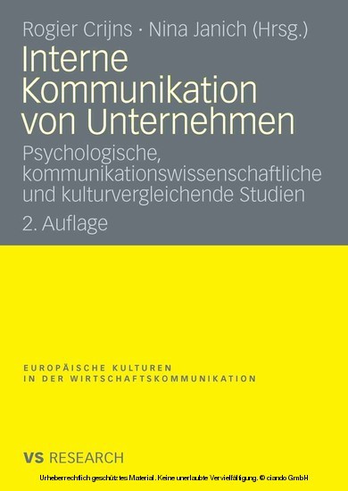 Interne Kommunikation von Unternehmen main product photo