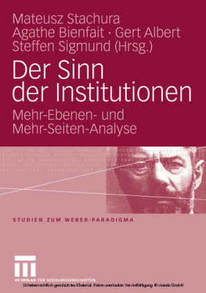 Der Sinn der Institutionen