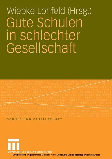 Gute Schulen in schlechter Gesellschaft main product photo