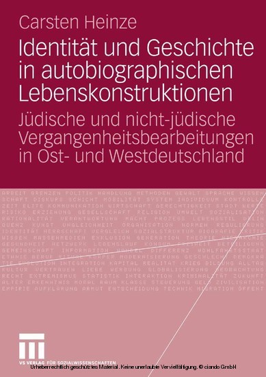 Identität und Geschichte in autobiographischen Lebenskonstruktionen main product photo