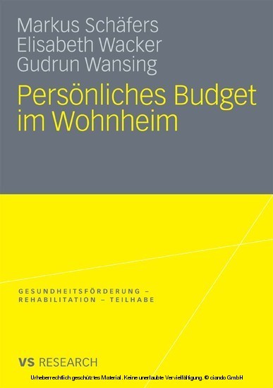 Persönliches Budget im Wohnheim main product photo