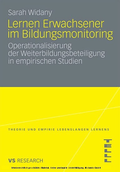 Lernen Erwachsener im Bildungsmonitoring main product photo