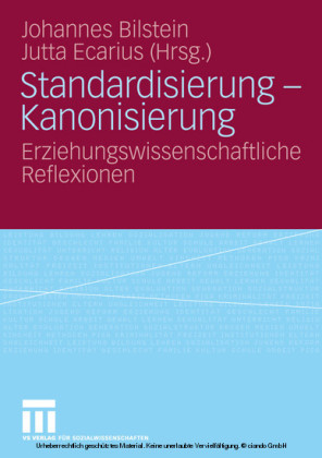 Standardisierung - Kanonisierung