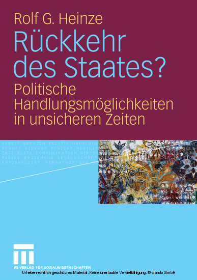 Rückkehr des Staates? main product photo