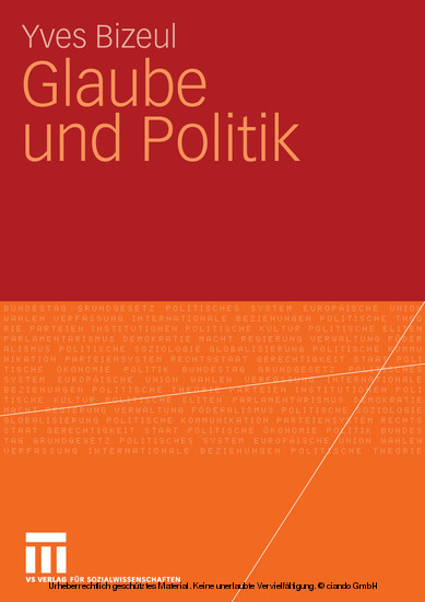 Glaube und Politik main product photo