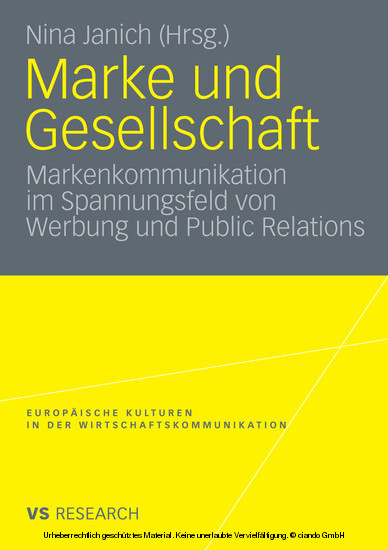Marke und Gesellschaft main product photo