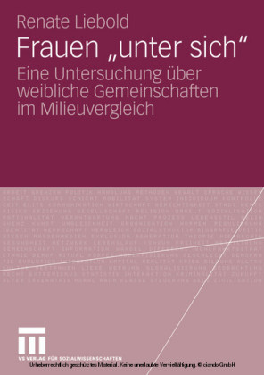 Frauen 'unter sich'