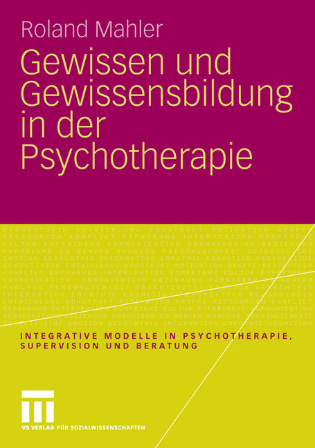 Gewissen und Gewissensbildung in der Psychotherapie main product photo