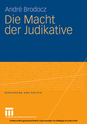 Die Macht der Judikative