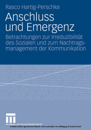 Anschluss und Emergenz