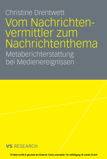 Vom Nachrichtenvermittler zum Nachrichtenthema main product photo