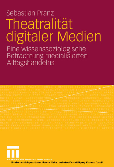 Theatralität digitaler Medien main product photo