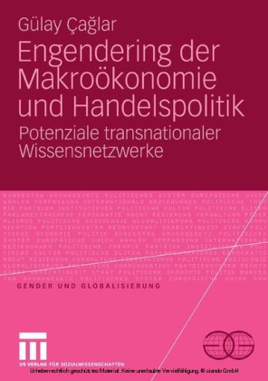 Engendering der Makroökonomie und Handelspolitik