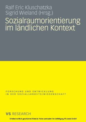 Sozialraumorientierung im ländlichen Kontext