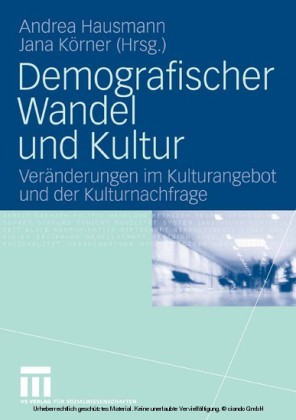 Demografischer Wandel und Kultur