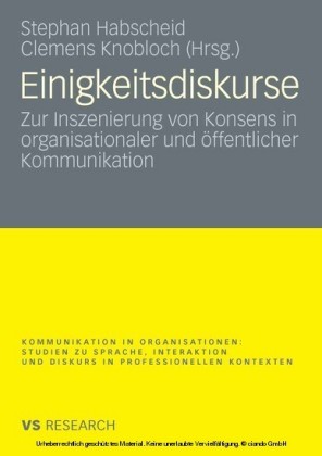 Einigkeitsdiskurse